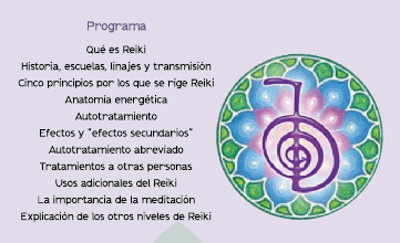 18 y 19 septiembre: curso de iniciación Reiki